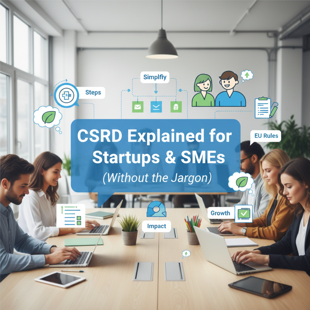 CSRD Explained for Startups & SMEs (Without the Jargon)